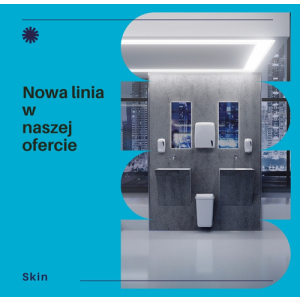 911 Dozownik do mydła 1 litr art. 911 linia SKIN Nowoczesny włoski dozownik do mydła 1,0 litra